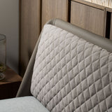 SLANT Quilted Cushion Bed Frame