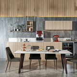 KAY Quartz Top Dining Table with HENRY Dining Chairs