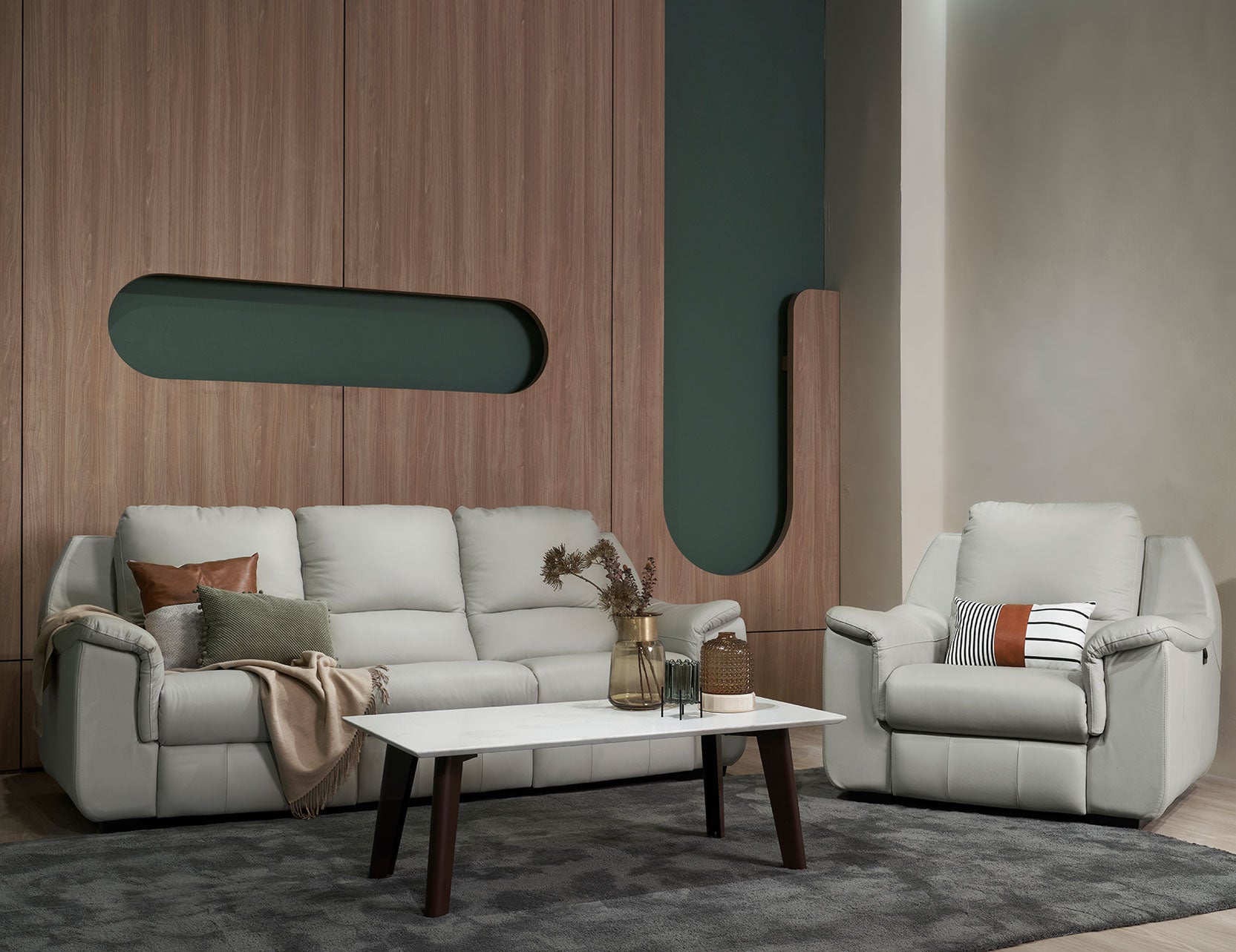 CONCERTO Leather Electric Recliner Sofa Cellini – Cellini Design