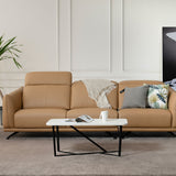 ETTA Leather Adjustable Headrest Modular Sofa