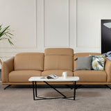 ETTA Leather Adjustable Headrest Modular Sofa