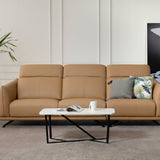ETTA Leather Adjustable Headrest Modular Sofa