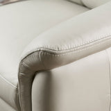 BORGES Leather Luxury Plush Back and Headrest Modular Sofa