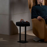 IGNIS Solid Charred Wood Side Table