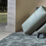 TOURNER Half Leather with Adjustable Armrests Daybed