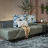 TOURNER Half Leather with Adjustable Armrests Daybed