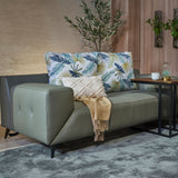 TOURNER Half Leather with Adjustable Armrests Daybed