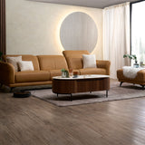 VINGE Leather Adjustable Headrest Modular Sofa