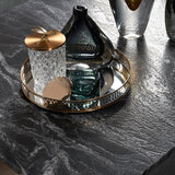 BLACK BEAUTY Granite Dining Table with HATCH Dining Chairs