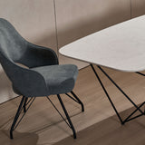 TETRO Fabric Dining Chair