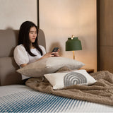 CRUISE Leather Upholstery with Lumbar Support Bed Frame