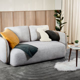 DANSKA Quartz Top with Marble Accents Coffee Table