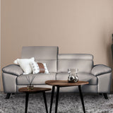 MARVIN Leather Adjustable Headrests Sofa