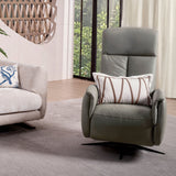 BERG Full Leather Manual Recliner Single Sofa