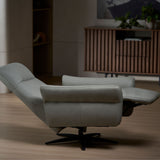 VINGE Full Leather Single Motorised Recliner Sofa