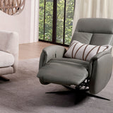 BERG Full Leather Manual Recliner Single Sofa