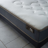 SPINAL SUPREME Sanitized® Antimicrobial Natural Latex Top Responsive Coil Support Mattress