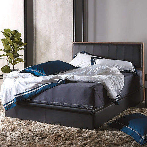 upholstered-leather-bedframe-small-bedroom