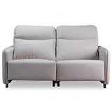 HOMER Fabric High Backrest with USB Ports Motorised Recliner Sofa