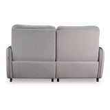 HOMER Fabric High Backrest with USB Ports Motorised Recliner Sofa