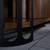 FLUTO Sintered Stone Top Extendable TV Console