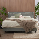 WING Fabric with Removable Headboard Cover Bed Frame