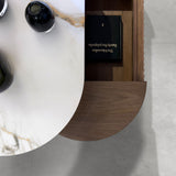 FLUTO Sintered Stone Convertible Coffee Table