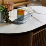 FLUTO Sintered Stone Convertible Coffee Table