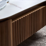 FLUTO Sintered Stone Convertible Coffee Table