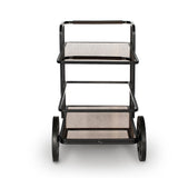 ASSAM Bronze Mirror Tea Trolley