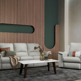 CONCERTO Leather with High Backrest Motorised Recliner Sofa