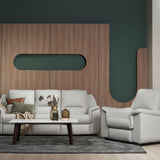 CONCERTO Leather with High Backrest Motorised Recliner Sofa