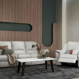 CONCERTO Leather with High Backrest Motorised Recliner Sofa