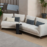 EVITA Large Modular Fabric Sofa with Removable Cushion Covers