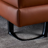 KORUS Leather Adjustable Headrest Modular Sofa