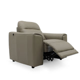 GRANDE Leather with High Backrests Motorised Recliner Sofa