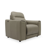 GRANDE Leather with High Backrests Motorised Recliner Sofa