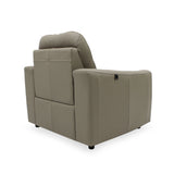 GRANDE Leather with High Backrests Motorised Recliner Sofa
