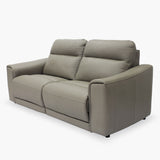 GRANDE Leather with High Backrests Motorised Recliner Sofa