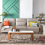 GRANDE Leather with High Backrests Motorised Recliner Sofa