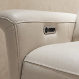 ASHER Motorised Modular Leather Sofa