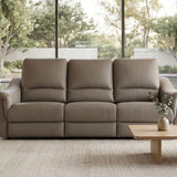 CONCERTO Leather with High Backrest Motorised Recliner Sofa