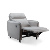 HOMER Fabric High Backrest with USB Ports Motorised Recliner Sofa