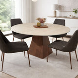 TRAVIS Sintered Stone Top Dining Table