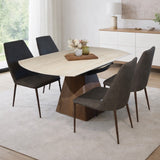 TRAVIS Sintered Stone Top Dining Table
