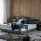 APOLLO Fabric Storage with Adjustable Headboard Bed Frame