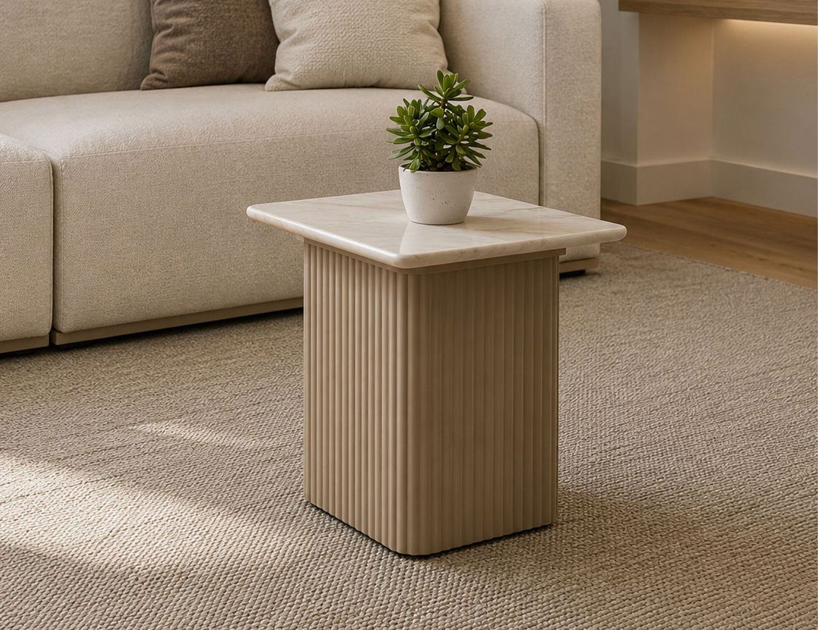 ROMA Quartz Top Coffee Table
