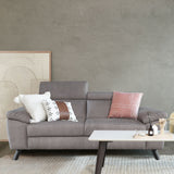 MARVIN Fabric with Adjustable Headrests Sofa