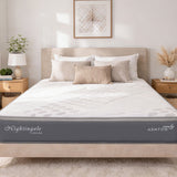 ASHTON Comfy High Resilient Polyurethane with Individual Pocketed Spring Support Foam Mattress