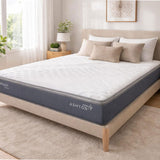 ASHTON Comfy High Resilient Polyurethane with Individual Pocketed Spring Support Foam Mattress